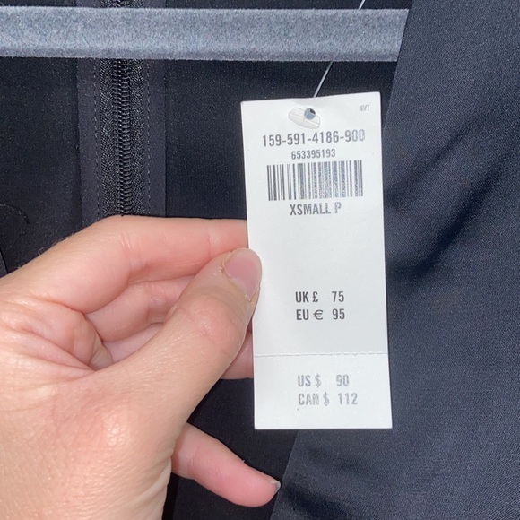 NWT Abercrombie and Fitch Long Sleeve Satin Plunge Mini Dress - Picture 6 of 8